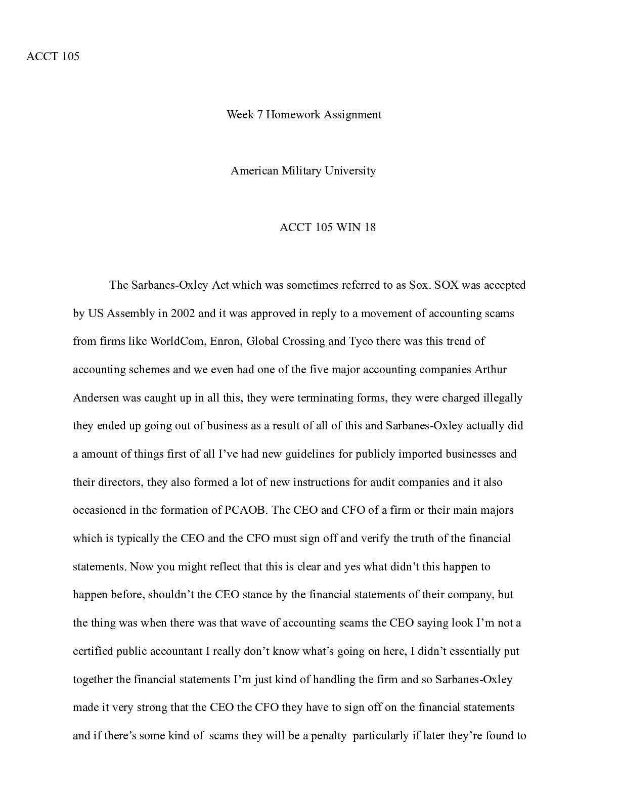 Preview image of ACCT  105  7.docx document